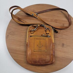 Harbour 2nd‎ Brown Genuine Leather Crossbody Benita Bag Wallet
